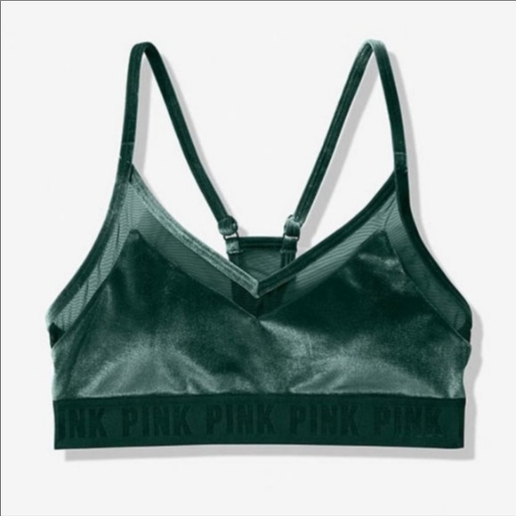 NWOT vs pink velvet sports bra - Picture 4 of 16